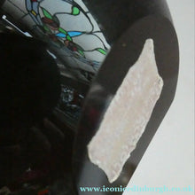 Load image into Gallery viewer, Stunning 1950s SEGUSO DALLA VENEZIA Murano Clam Shell Vase. Rare Blue Colour
