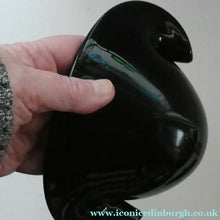 Load image into Gallery viewer, Stunning 1950s SEGUSO DALLA VENEZIA Murano Clam Shell Vase. Rare Blue Colour
