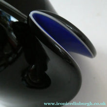 Load image into Gallery viewer, Stunning 1950s SEGUSO DALLA VENEZIA Murano Clam Shell Vase. Rare Blue Colour
