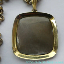 Load image into Gallery viewer, 1960s GES GESCH Vintage German Pendant with Abalone Panel
