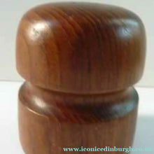 Load image into Gallery viewer, 1960s Stylish Vintage Carved Wooden Salt and Pepper Pots
