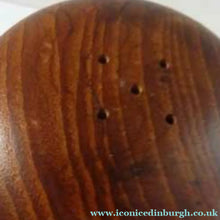 Load image into Gallery viewer, 1960s Stylish Vintage Carved Wooden Salt and Pepper Pots
