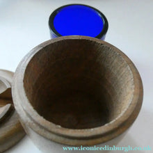 Load image into Gallery viewer, 1960s Stylish Vintage Three Piece Condiment Set &amp; Handled Tray. Salt &amp; Pepper Pots and Mustard Pot
