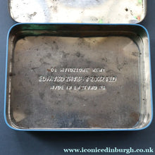 Load image into Gallery viewer, Pretty 1960s Vintage Sweetie Tin by Edward Sharp &amp; Son, Kent. Decorated with Silhouettes of Couples Dancing

