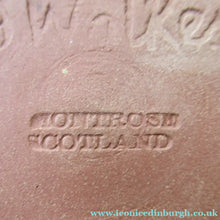 Load image into Gallery viewer, 1960s Syd Walker Ceramic and Oak Cheeseboard. Scottish Retail Historical Item
