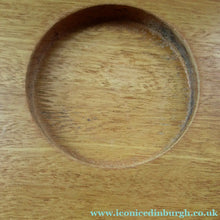 Load image into Gallery viewer, 1960s Syd Walker Ceramic and Oak Cheeseboard. Scottish Retail Historical Item
