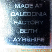 Load image into Gallery viewer, 1960s Syd Walker Ceramic and Oak Cheeseboard. Scottish Retail Historical Item
