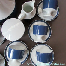 Load image into Gallery viewer, 1960s Tapio Wirkkala Porcelain Coffee Set. Composition Shape for Rosenthal
