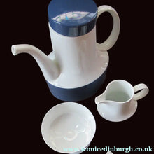 Load image into Gallery viewer, 1960s Tapio Wirkkala Porcelain Coffee Set. Composition Shape for Rosenthal
