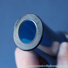 Load image into Gallery viewer, 1960s Minimalistic GEOFFREY BAXTER Whitefriars Kingfisher Glass Blue Vases
