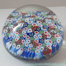 Load image into Gallery viewer, 1960s Vetreria 3 Fiori Millefiori Italian Art Glass Close Pack Paperweight
