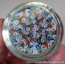 Load image into Gallery viewer, 1960s Vetreria 3 Fiori Millefiori Italian Art Glass Close Pack Paperweight
