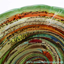 Load image into Gallery viewer, Vintage 1960s Vetro Artistico Veneziano Murano Glass Aventurine Bowl
