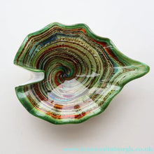Load image into Gallery viewer, Vintage 1960s Vetro Artistico Veneziano Murano Glass Aventurine Bowl
