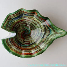 Load image into Gallery viewer, Vintage 1960s Vetro Artistico Veneziano Murano Glass Aventurine Bowl
