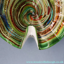 Load image into Gallery viewer, Vintage 1960s Vetro Artistico Veneziano Murano Glass Aventurine Bowl
