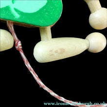 Load image into Gallery viewer, Vintage 1960s Austtian Wooden Jumping Jack Rabbit
