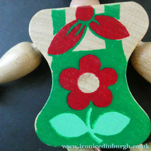 Load image into Gallery viewer, Vintage 1960s Austtian Wooden Jumping Jack Rabbit
