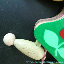 Load image into Gallery viewer, Vintage 1960s Austtian Wooden Jumping Jack Rabbit
