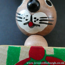 Load image into Gallery viewer, Vintage 1960s Austtian Wooden Jumping Jack Rabbit
