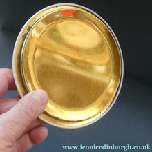 Load image into Gallery viewer, 1960s Vintage Cadbury's Biscuit Tin with Fitted Lid. Cartoon Birds and Apple Pattern
