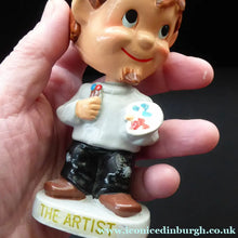 Load image into Gallery viewer, Vintage 1950s / 1960s Japanese Bobblehead. THE ARTIST
