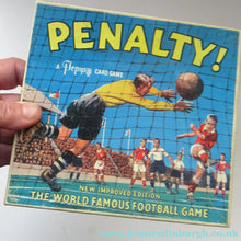 Load image into Gallery viewer, 1960s VINTAGE Football Cards Game. PENALTY published by Pepys Games
