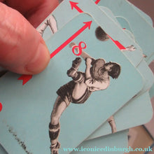 Load image into Gallery viewer, 1960s VINTAGE Football Cards Game. PENALTY published by Pepys Games
