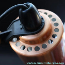 Load image into Gallery viewer, 1960s Vintage MacLamp with Rarer Copper Shade and Base. Finger Switch - Vintage Lighting
