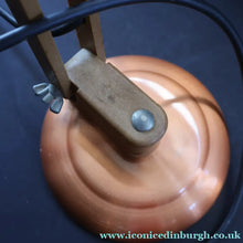 Load image into Gallery viewer, 1960s Vintage MacLamp with Rarer Copper Shade and Base. Finger Switch - Vintage Lighting
