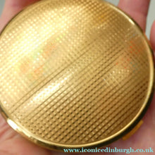 Load image into Gallery viewer, Vintage 1960s POWDER COMPACT with Chinese Landscape Petit Point on Lid

