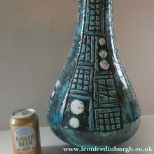 Load image into Gallery viewer, MASSIVE Vintage 1960s West German BRUSTALIST Bottle Vase. Uberlacker Ceramics / U-keramik; 41 cm in height - European
