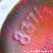 Load image into Gallery viewer, 1960s West German Ruscha Vase with Scarlet Red Thick Volcano Glaze. Model No. 8371
