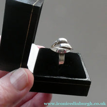 Load image into Gallery viewer, 1960s GERMAN Silver Ring. Possibly designed by Franz Scheurle. UK Size S
