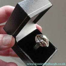 Load image into Gallery viewer, 1960s GERMAN Silver Ring. Possibly designed by Franz Scheurle. UK Size S
