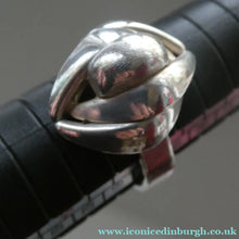 Load image into Gallery viewer, 1960s GERMAN Silver Ring. Possibly designed by Franz Scheurle. UK Size S
