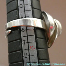 Load image into Gallery viewer, 1960s GERMAN Silver Ring. Possibly designed by Franz Scheurle. UK Size S
