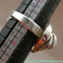 Load image into Gallery viewer, 1960s GERMAN Silver Ring. Possibly designed by Franz Scheurle. UK Size S
