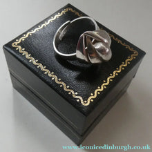 Load image into Gallery viewer, 1960s GERMAN Silver Ring. Possibly designed by Franz Scheurle. UK Size S
