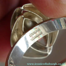 Load image into Gallery viewer, 1960s GERMAN Silver Ring. Possibly designed by Franz Scheurle. UK Size S

