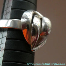 Load image into Gallery viewer, 1960s GERMAN Silver Ring. Possibly designed by Franz Scheurle. UK Size S
