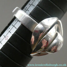 Load image into Gallery viewer, 1960s GERMAN Silver Ring. Possibly designed by Franz Scheurle. UK Size S
