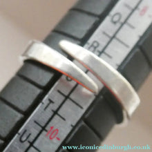 Load image into Gallery viewer, 1960s GERMAN Silver Ring. Possibly designed by Franz Scheurle. UK Size S
