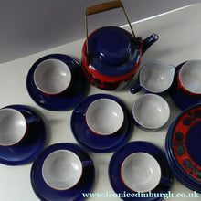 Load image into Gallery viewer, Ursula Fesca Waechtersbach Pottery  Coffee Tea Set 1950s West German
