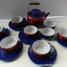 Load image into Gallery viewer, Ursula Fesca Waechtersbach Pottery  Coffee Tea Set 1950s West German
