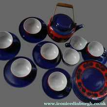 Load image into Gallery viewer, Ursula Fesca Waechtersbach Pottery  Coffee Tea Set 1950s West German
