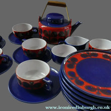 Load image into Gallery viewer, Ursula Fesca Waechtersbach Pottery  Coffee Tea Set 1950s West German
