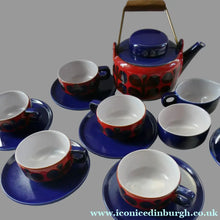 Load image into Gallery viewer, Ursula Fesca Waechtersbach Pottery  Coffee Tea Set 1950s West German
