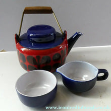 Load image into Gallery viewer, Ursula Fesca Waechtersbach Pottery  Coffee Tea Set 1950s West German
