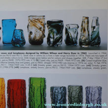 Load image into Gallery viewer, 1960s Whitefriars Glass. Chunky ’Knobbly’ Vase by William Wilson &amp; Harry Dyer - British Glass
